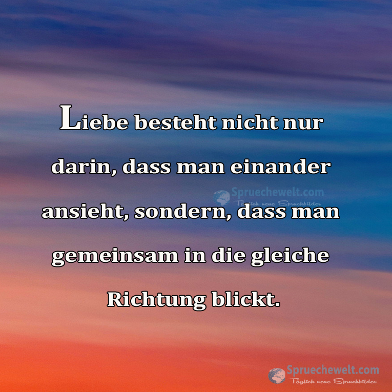 Liebe besteht nicht nur darin