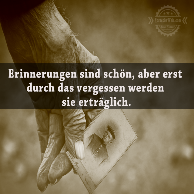 Erinnerungen sind schoen