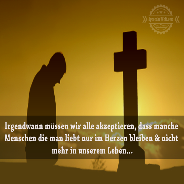 Irgendwann muessen wir alle akzeptieren