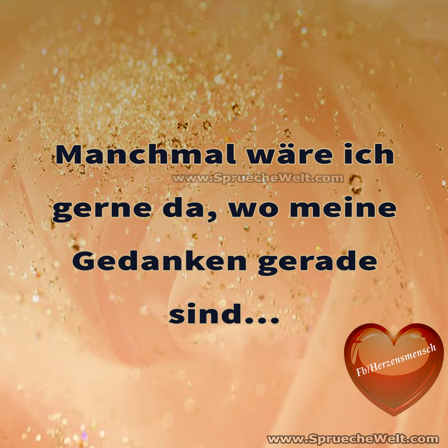 Manchmal waere ich gerne da