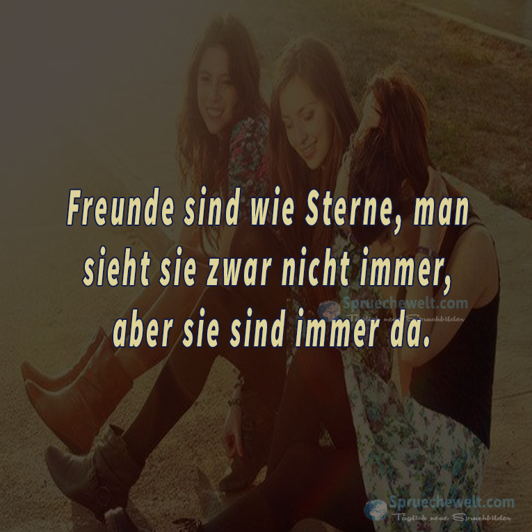 Freunde sind wie Sterne