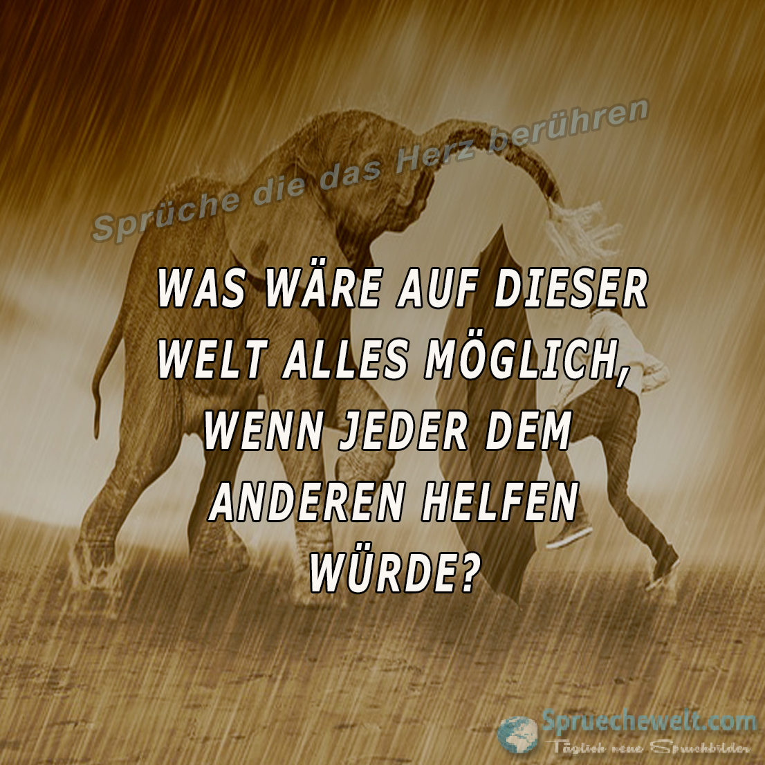 WAS WAeRE AUF DIESER WELT ALLES MOeGLICH