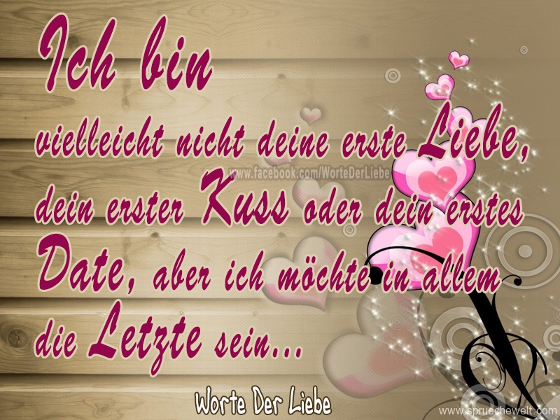 Ich moechte in allem die Letzte sein