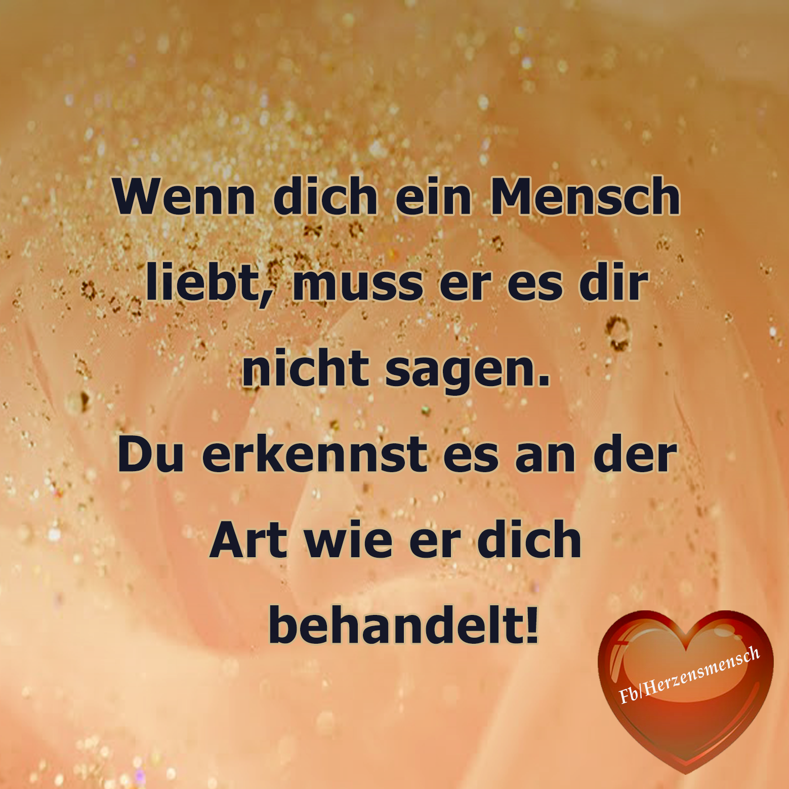 Wenn dich ein Mensch liebt