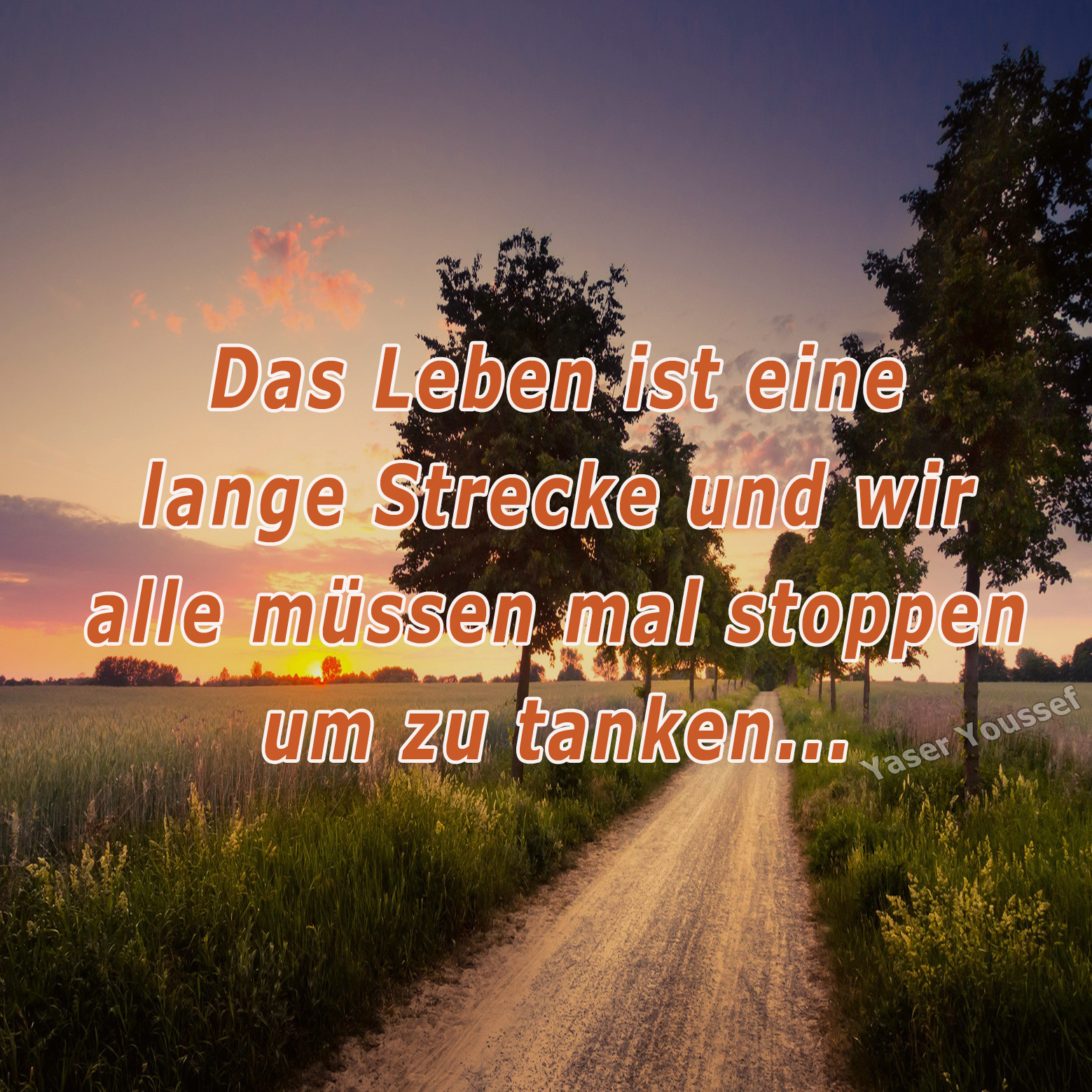 Das Leben ist eine lange Strecke