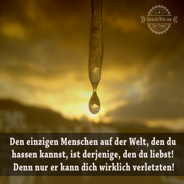 Den einzigen Menschen auf der Welt